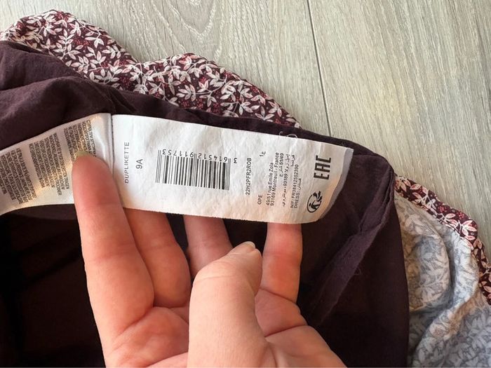 Robe bordeaux sergent major 9 ans - photo numéro 11