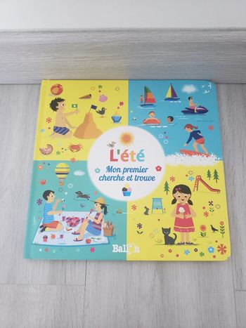 Livre l'été mon premier cherche et trouve