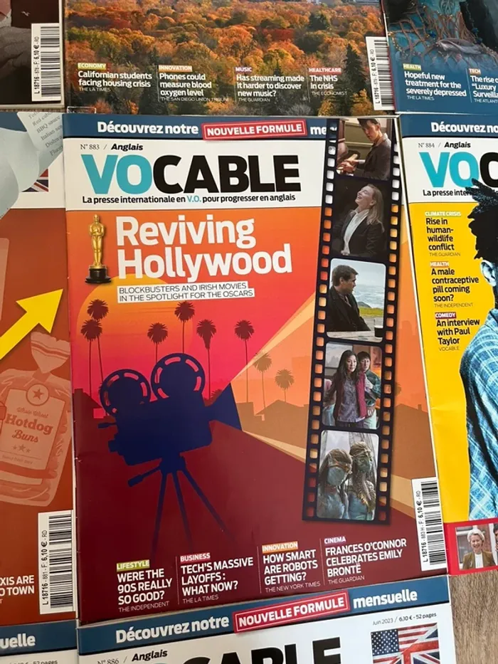 Lot de 10 magazine Vocable en anglais - photo numéro 8