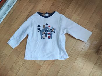 T-shirt manche longue 6 mois