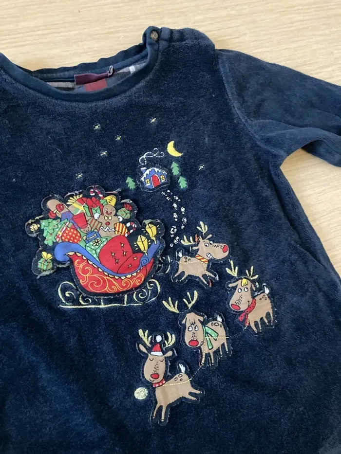 Pyjama hotte de noël sergent major 4 ans - photo numéro 2