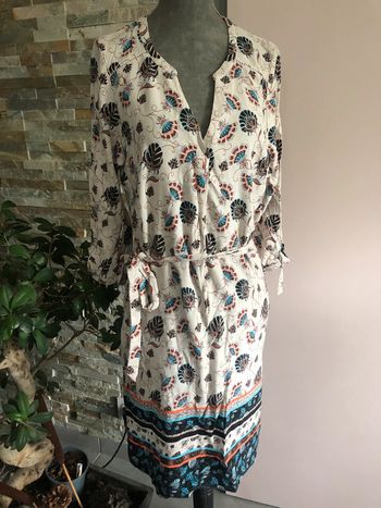 Robe fleurie Camaieu 36