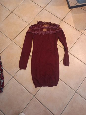 Robe bordeau