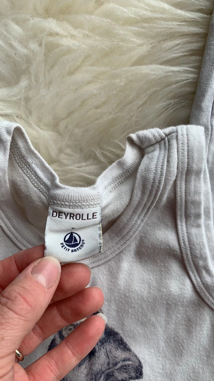2 débardeurs Petit bateau 5 ans - photo numéro 4