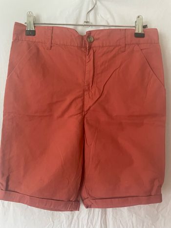 Short rouge brique 12 ans