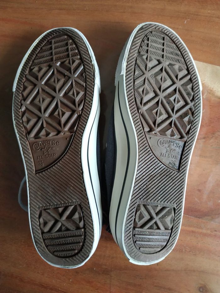 Baskets Converse grises t. 36 - photo numéro 7