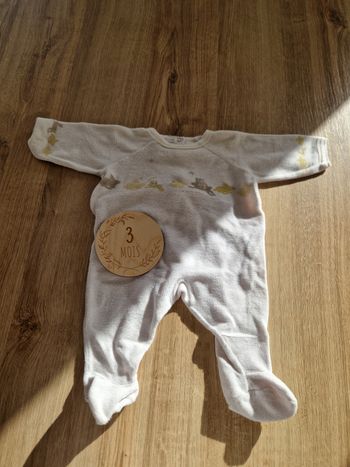 Pyjama Petit Bateau - 3 mois