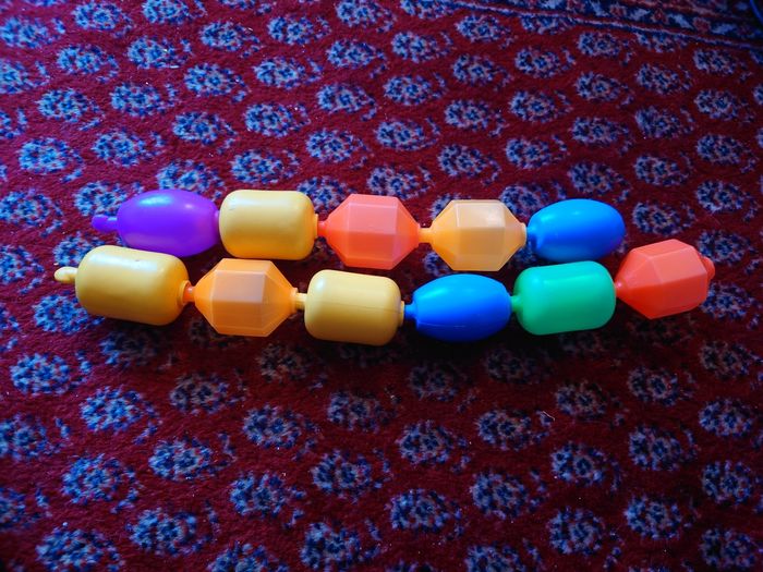 Grosses perles à emboîter