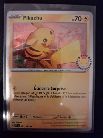 PIKACHU 30ème ANNIVERSAIRE (2026)