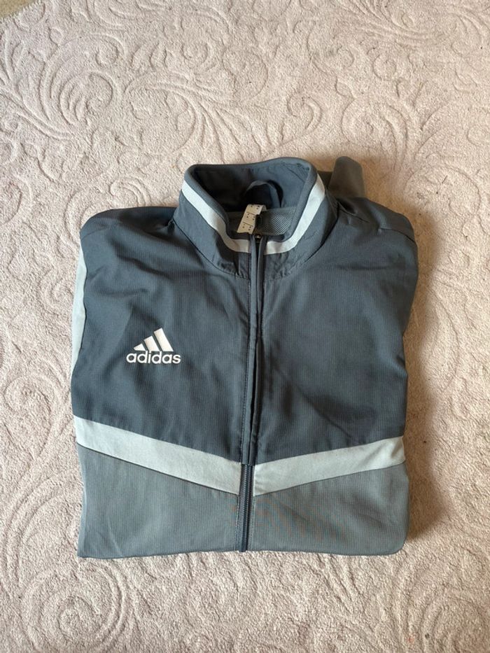 Haut De Survêtement Adidas Taille M Pour Homme - photo numéro 8
