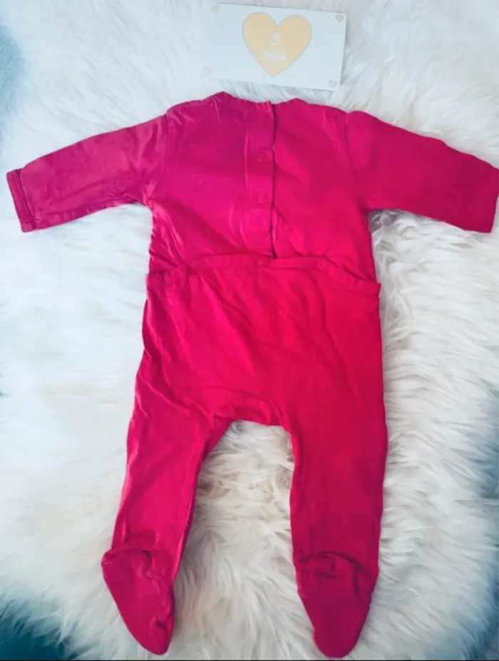 3 mois - lot 2 pyjamas coton - photo numéro 4
