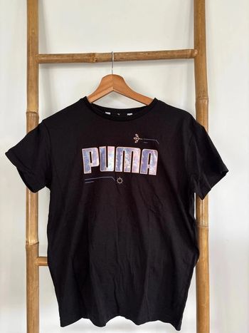 T-shirt noir puma taille L neuf