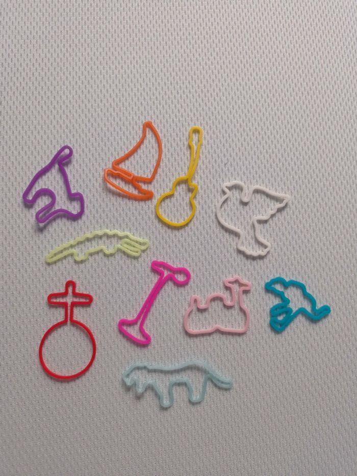 Bracelets formes caoutchouc