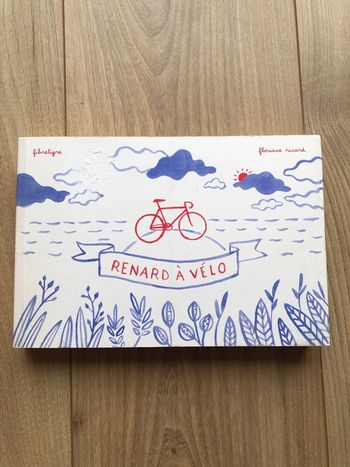Livre Renard à vélo