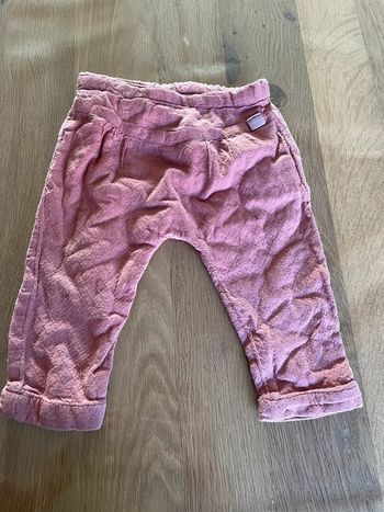 Sarouel vieux rose 6 mois