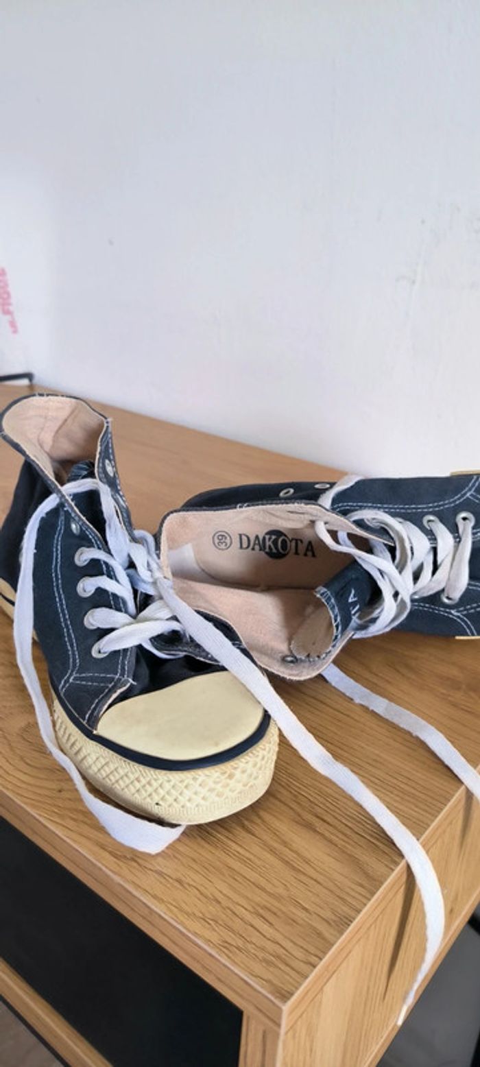 Converse dakota Bleu en très bon état - photo numéro 8
