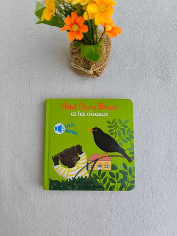 Livre sonore Petit Ours Brun et les oiseaux