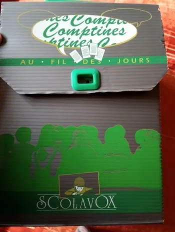 Coffret comptines au fil des jours scolavox