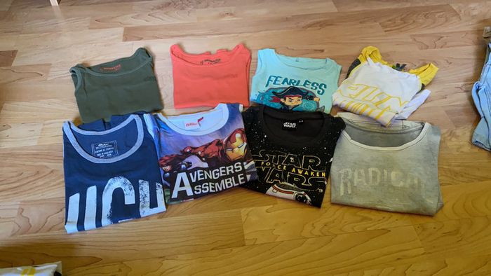 Lot de 8 débardeurs garçon 4 ans