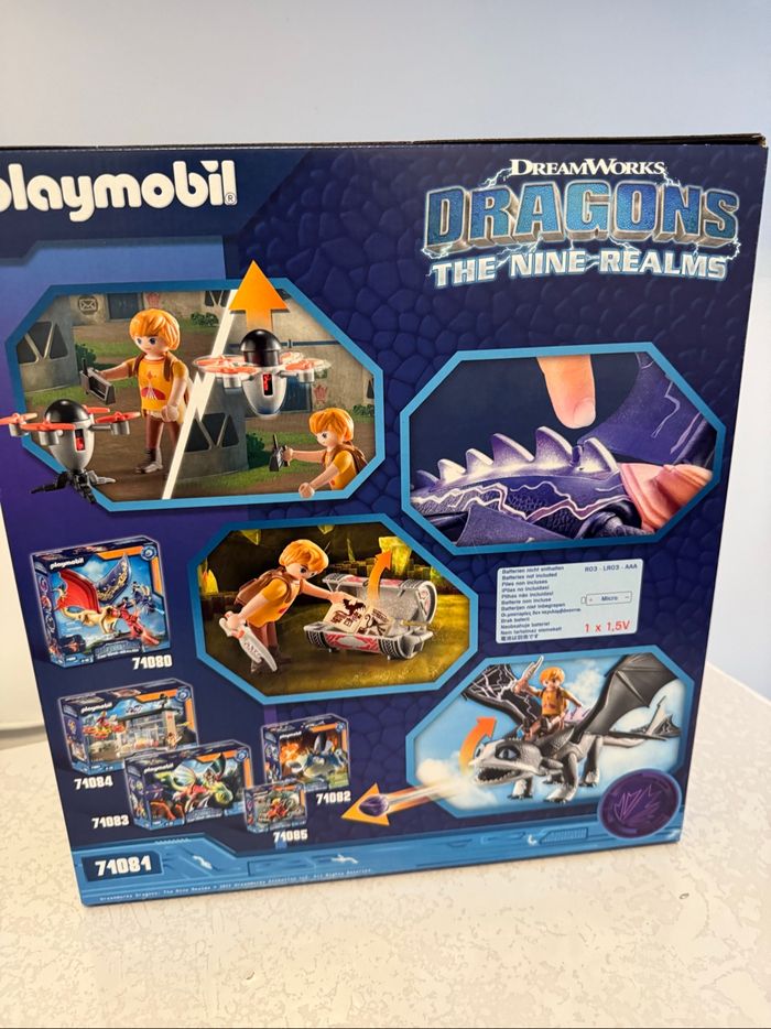 Jeux dragons the nine realms Thunder & Tom Playmobil neuf - photo numéro 6