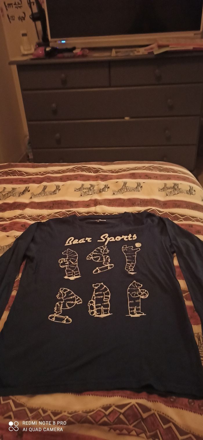 T shirt mL 14 ans un extenso