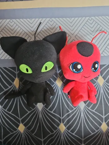 Peluches Plagg Tikki Miraculous