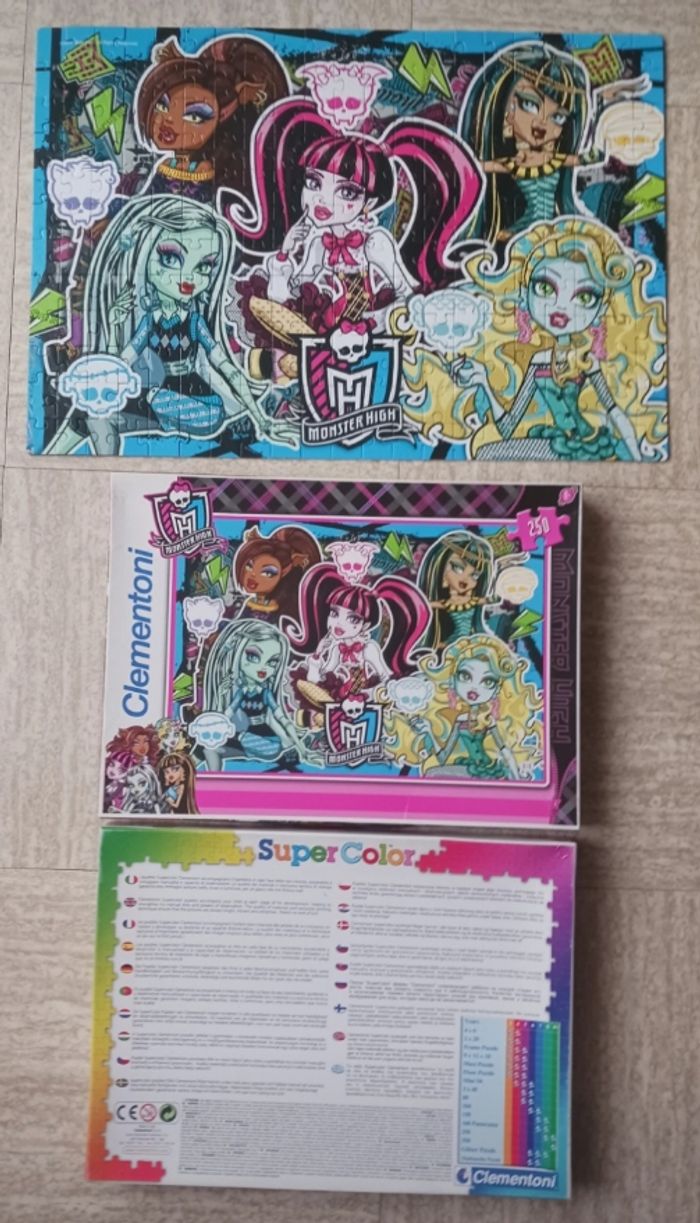 Puzzle Monster High, 250 pièces