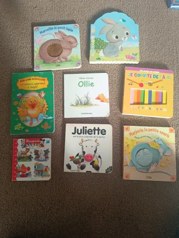 Lot 8 livres enfant