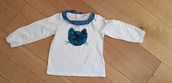 Tee-shirt chat dpam 24mois