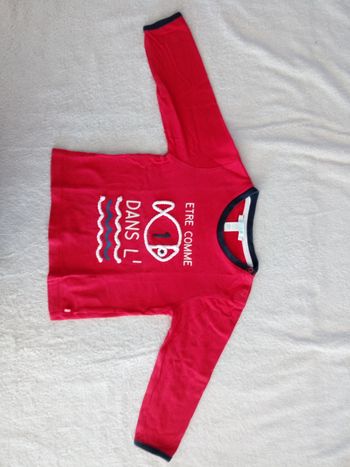 Tee-shirt Obaïbi 12-18 mois (réf interne A11)(familleac72)