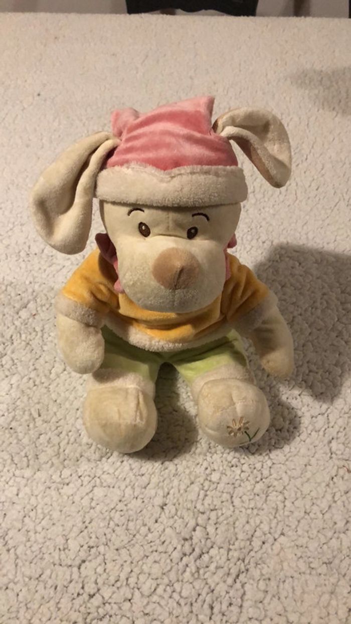 Chien en peluche