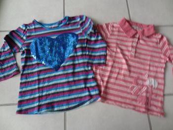 Lot de 2 t-shirts T 6ans