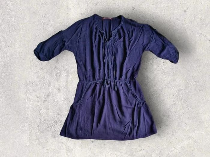 Robe Comptoir des cotonniers bleue marine taille1