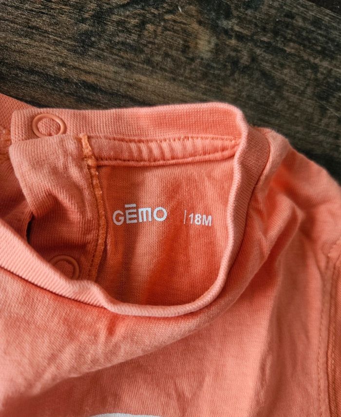 T-shirt bébé garçon 18mois - photo numéro 3