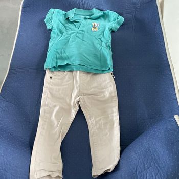 Ensemble pantalon + polo
