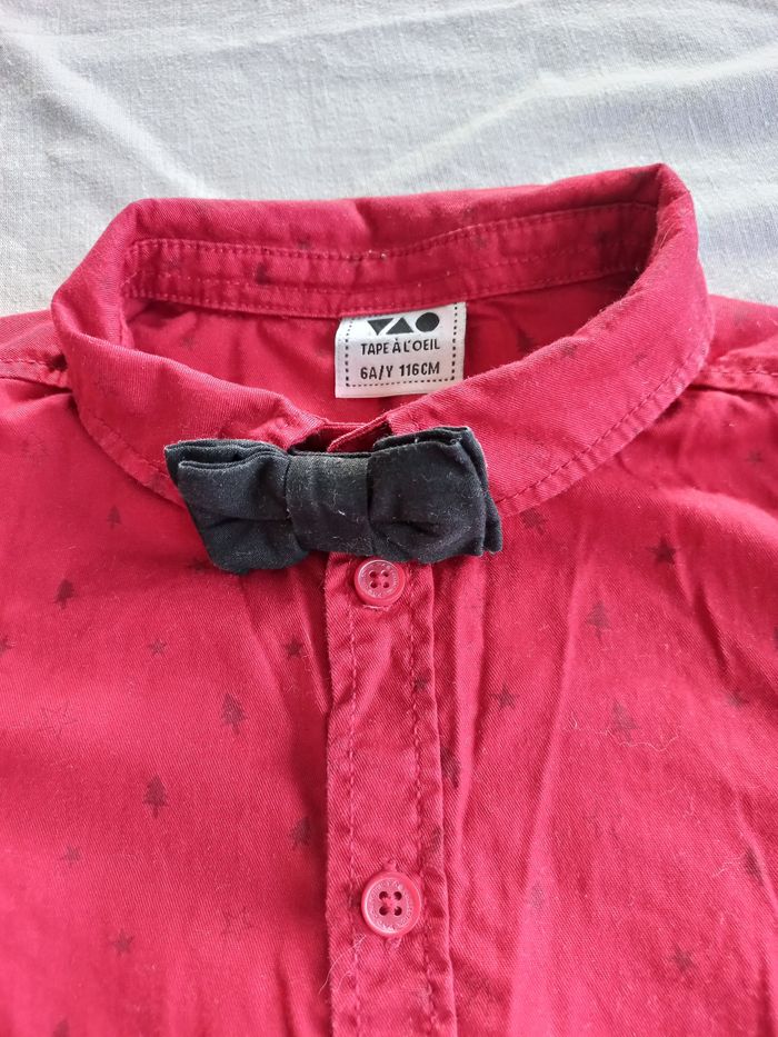Chemise Noël garçon 6 ans - photo numéro 3