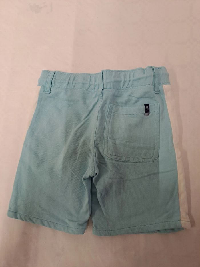 Short molleton léger bleu 3A Okaidi - Neuf - photo numéro 4