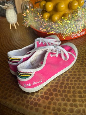 chaussure rose little marcel