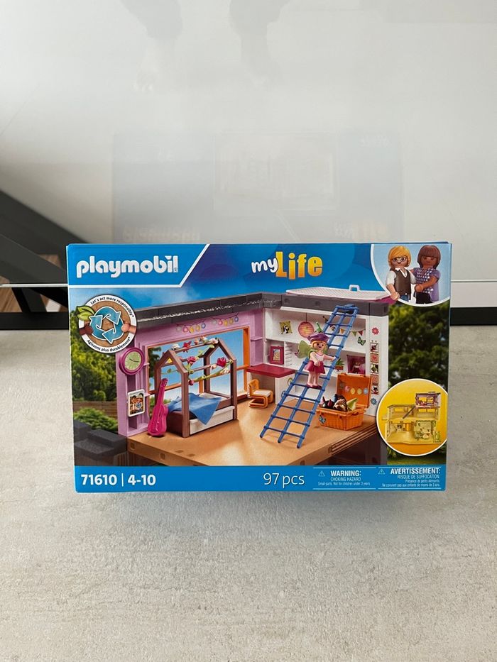 Playmobil 71610 chambre d enfant