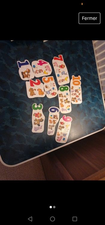 Puzzle chiffre rigolos