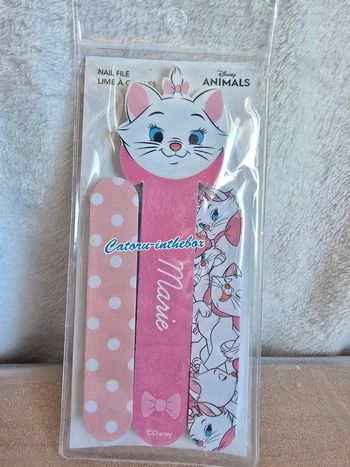 Limes à ongles / Nail File Disney Les Aristochats Marie The Aristocats