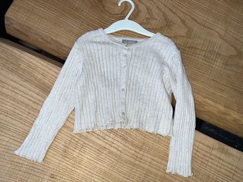 Gilet fille 2-3 ans côtelé beige Primark 24-36 mois 3