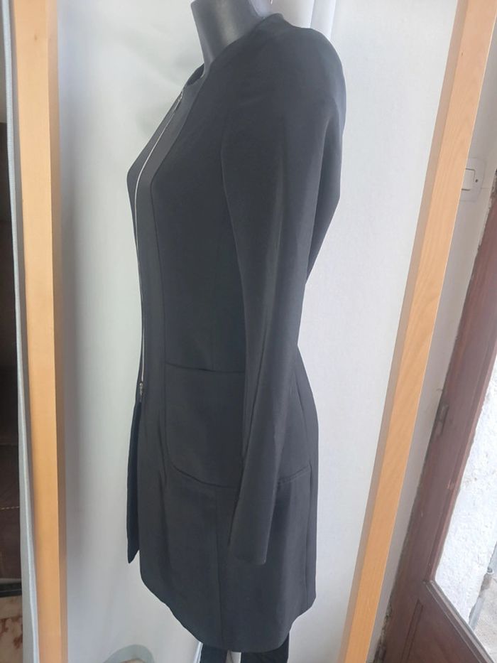 Patrick Mendes veste longue noire T.36/38 - photo numéro 9