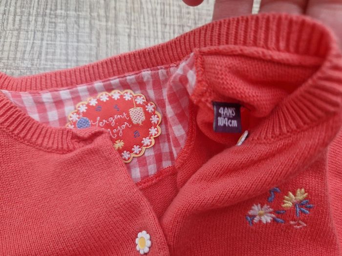 Gilet Sergent Major 4 ans en excellent état - photo numéro 3