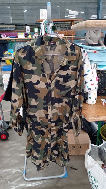 Chemise longue femme