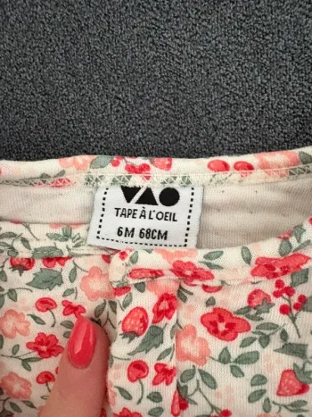 Pyjama à fleurs