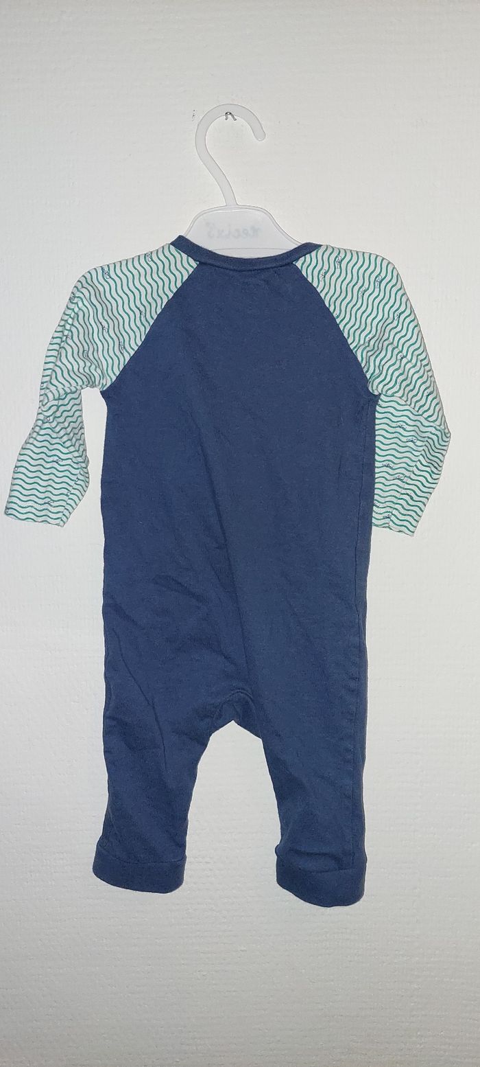 Pyjama bleu baleine - photo numéro 2