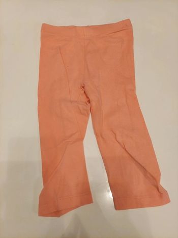 Legging court rose 6 ans