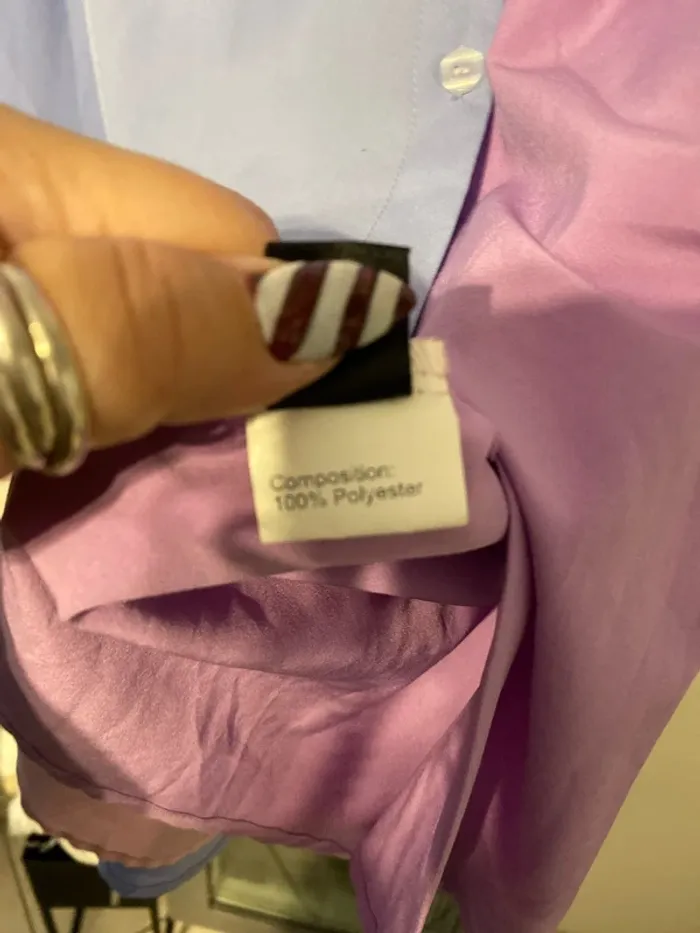 superbe chemise coloré 4xl: 52/54 shein curve neuve - photo numéro 6