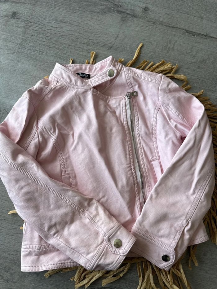 Veste en simili cuir influx 8 ans - photo numéro 2